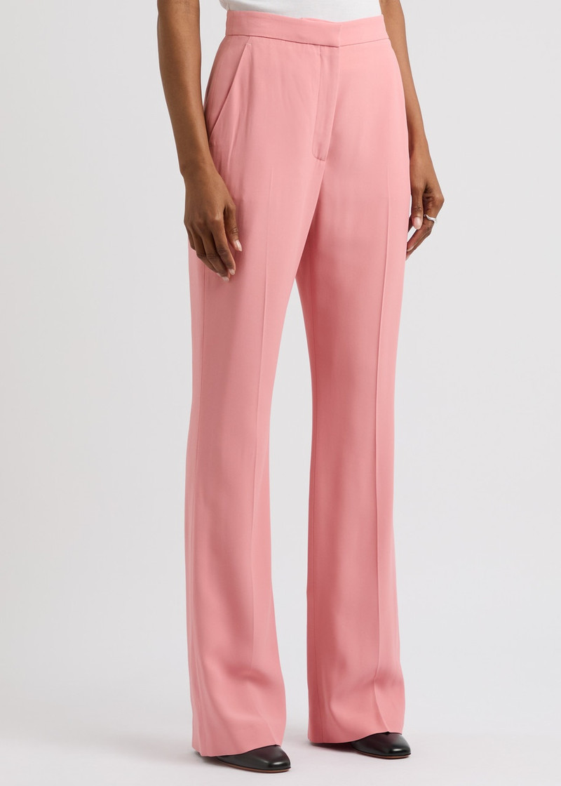 Alexander McQueen Alexander Mcqueen Bootcut Crepe Trousers outlook