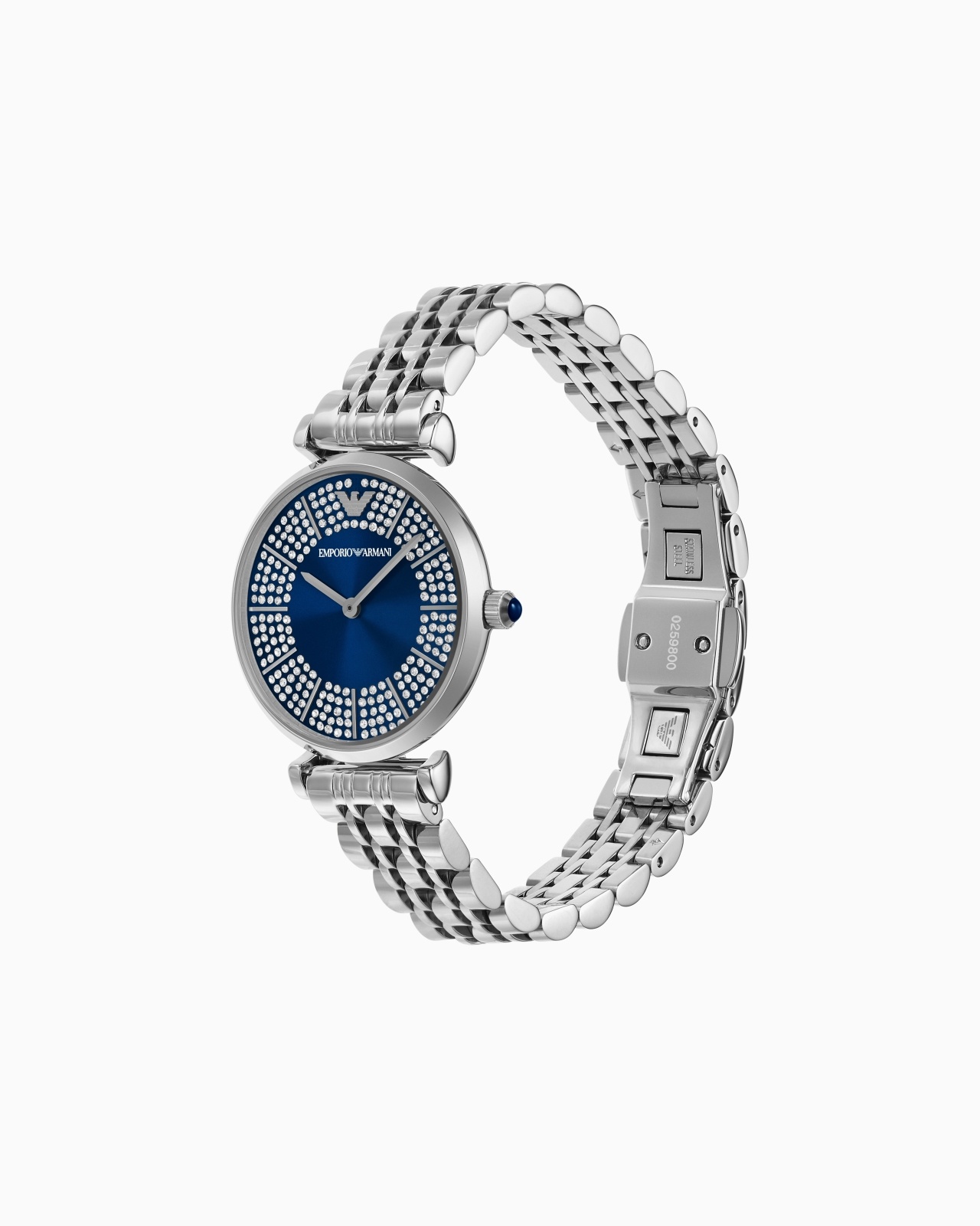 TWO-HAND STAINLESS STEEL WATCH - 2