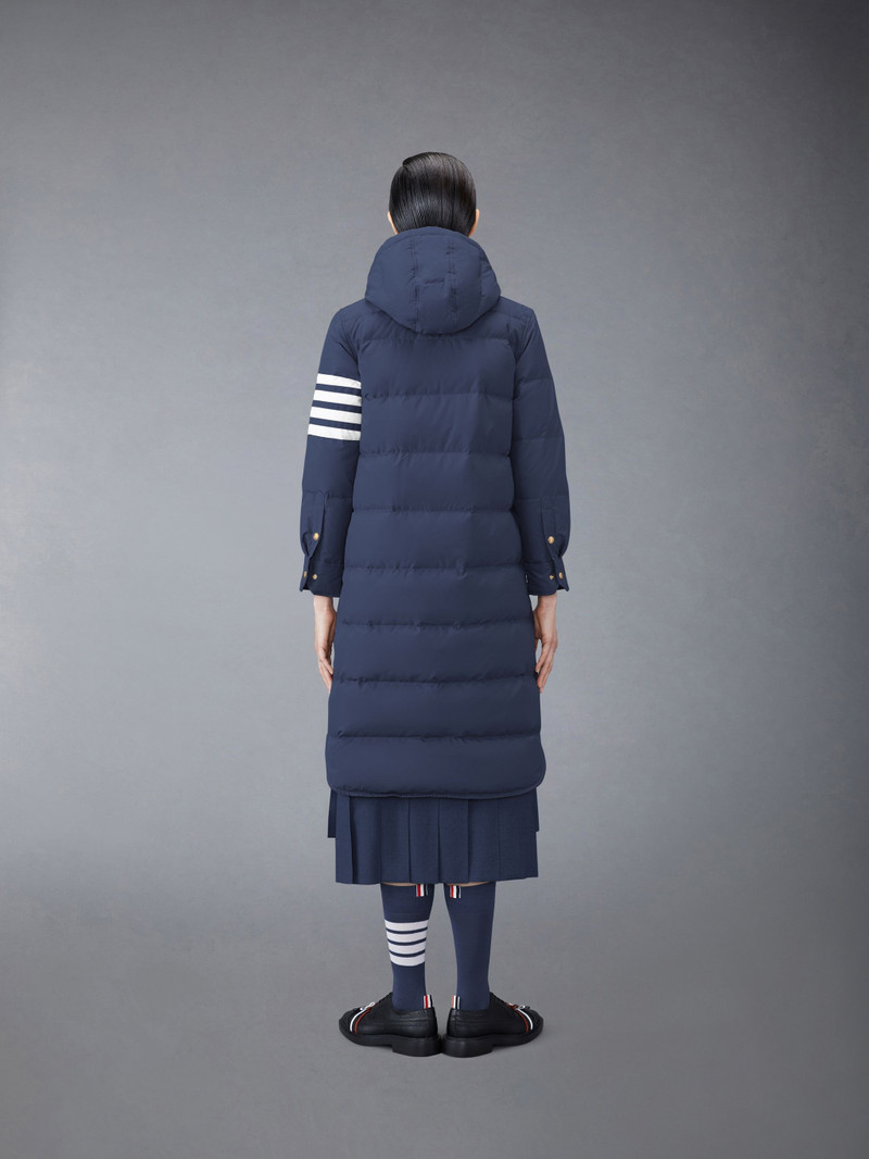Thom Browne 4-Bar hooded padded coat outlook