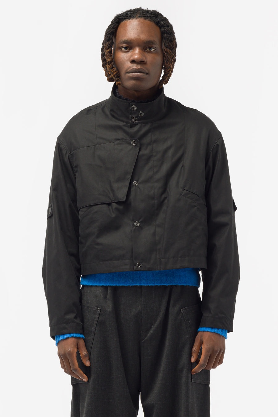 ジャケット・アウター Kiko Kostadinov MENO CROPPED JACKET 48 Kiko Kostadinov Meno Cropped Jacket | ModeSens