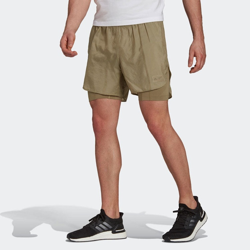 adidas adidas Rfto Short M Solid Color Sports Shorts Green H61701 outlook