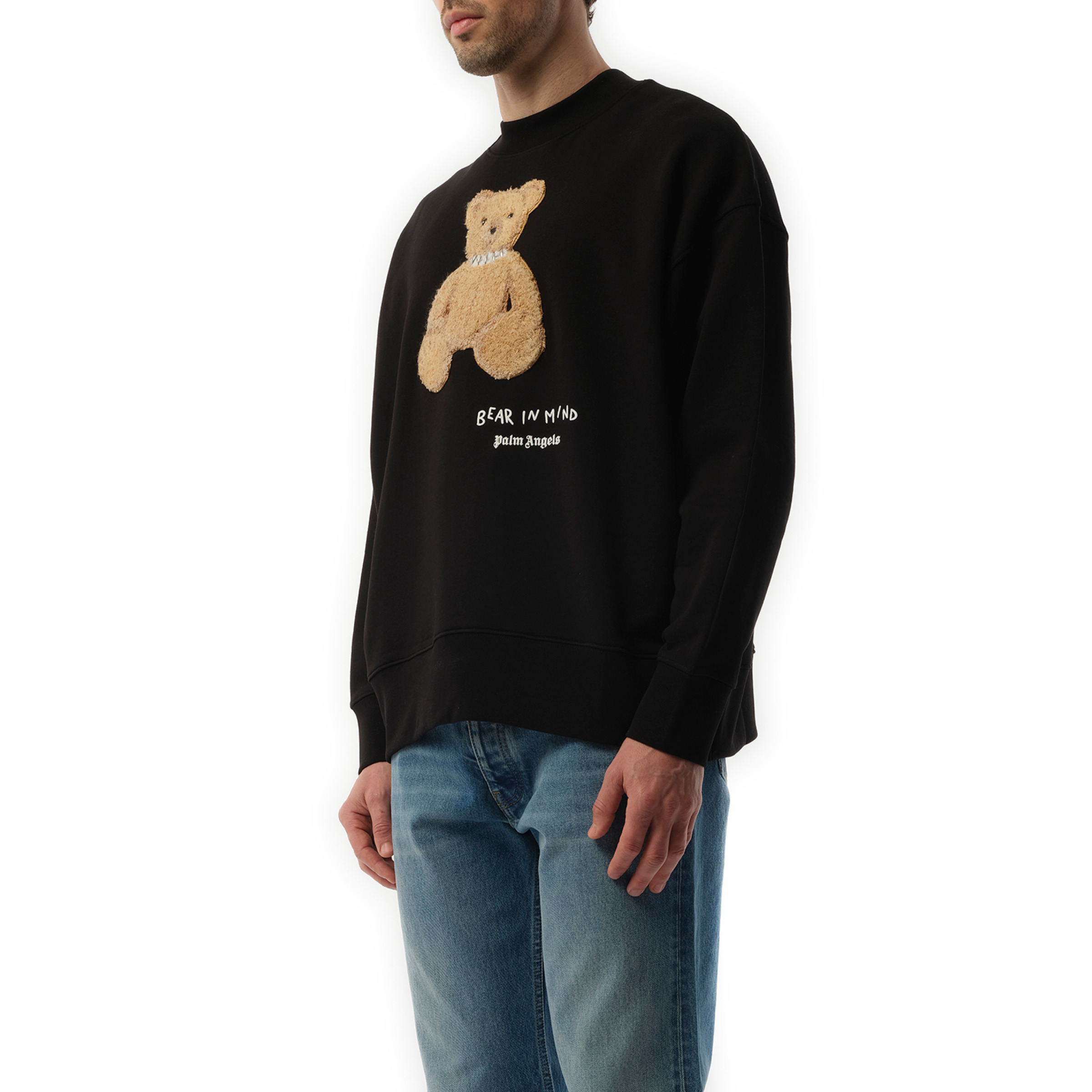 Bear in Mind Sweatshirt in Black/Brown - 5