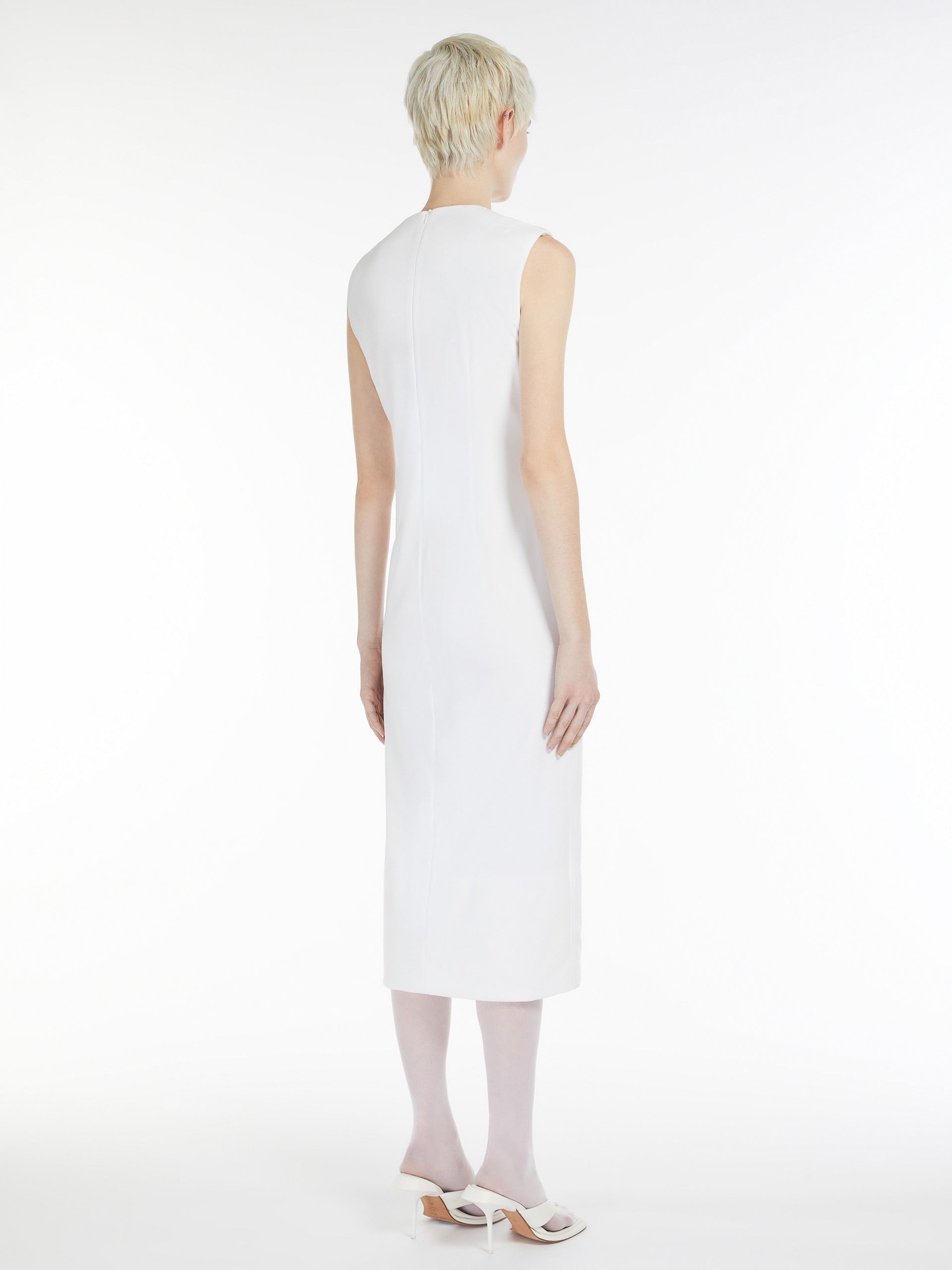 Sportmax CARIDDI Lightweight jersey padded dress | REVERSIBLE