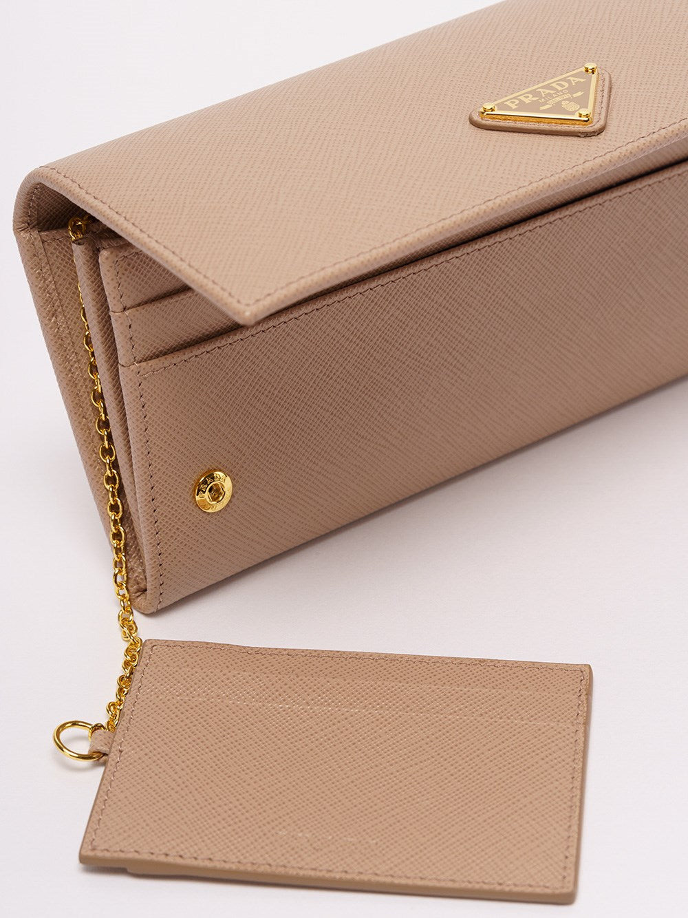 Prada Women Large Saffiano Leather Wallet - 3