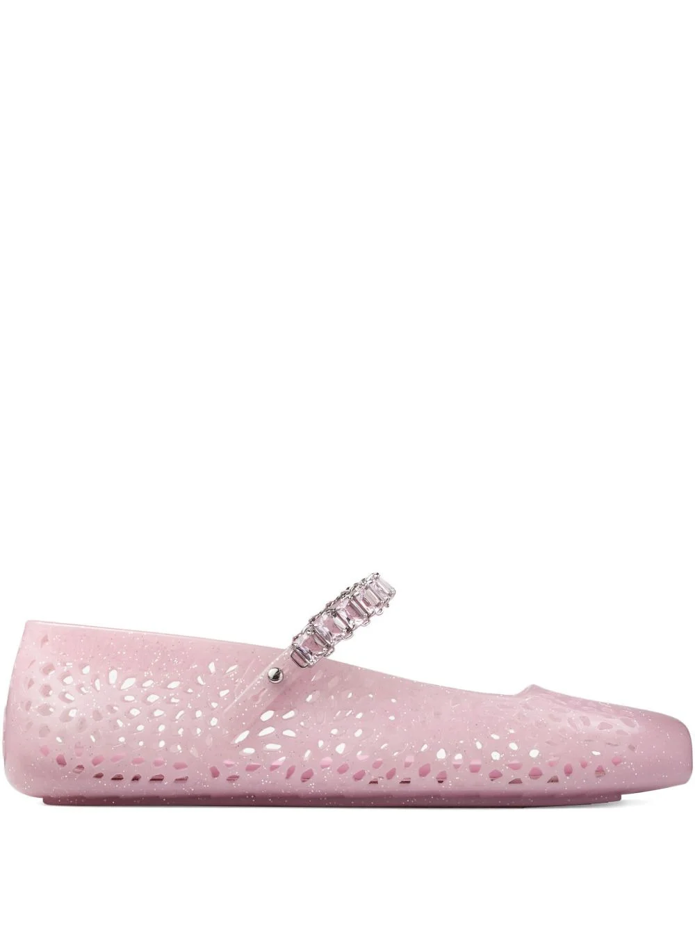 Jimmy Choo Women The Jelly Glittered Ballets - 1