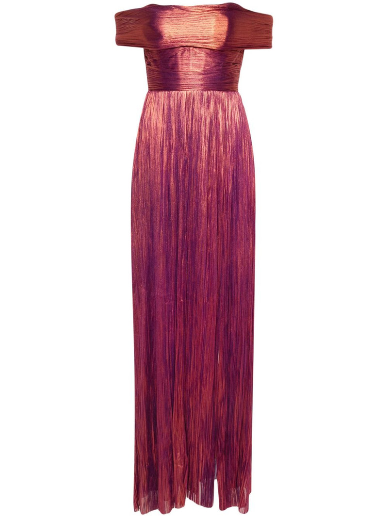 Karlie off-shoulder gown 1