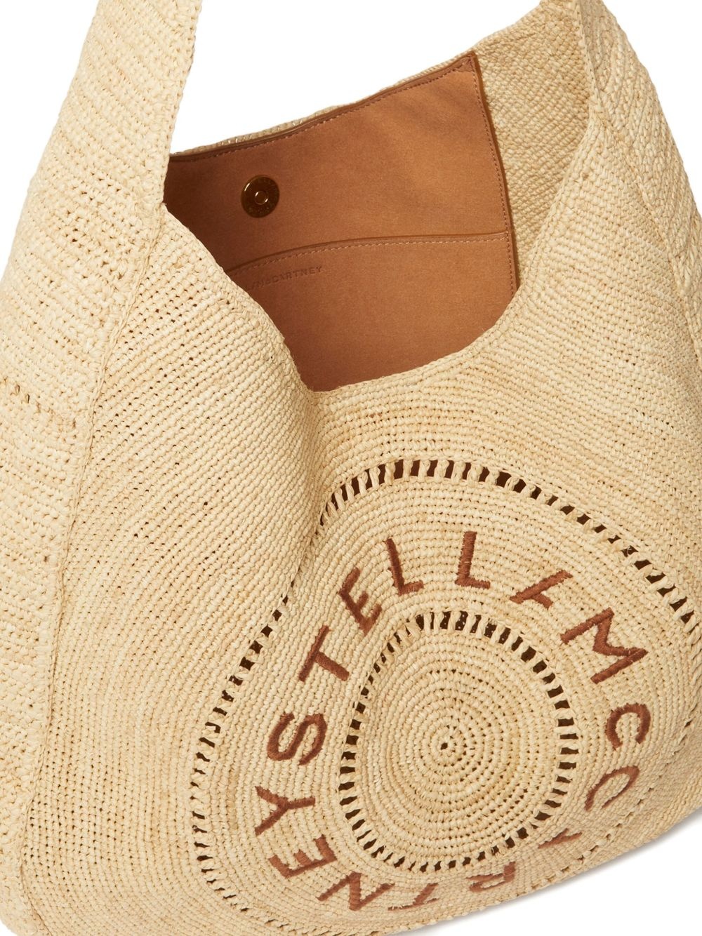 logo-embroidered tote bag - 4