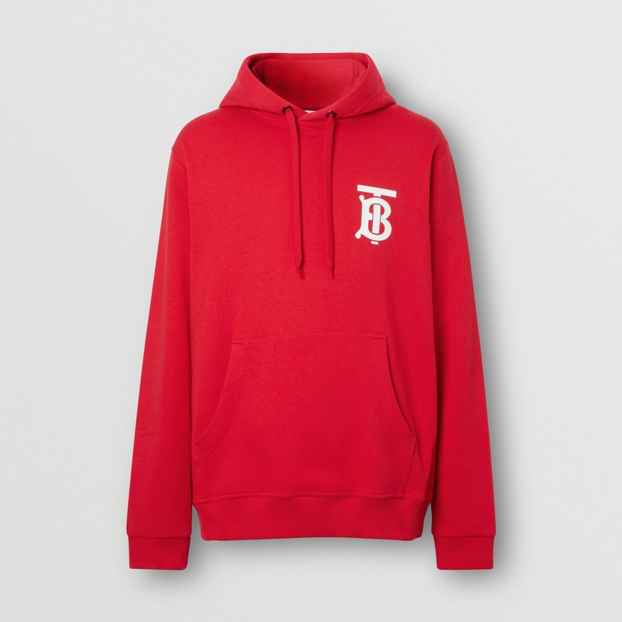 Monogram Motif Cotton Hoodie - 1