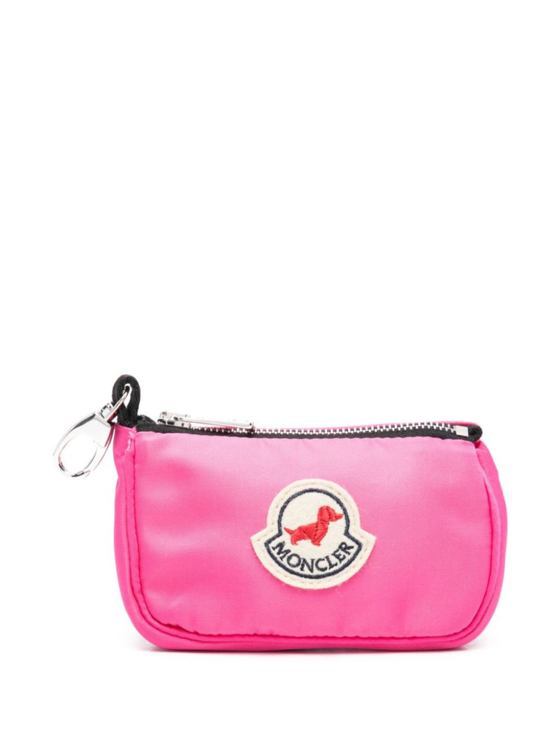 logo-patch dog bag holder 1