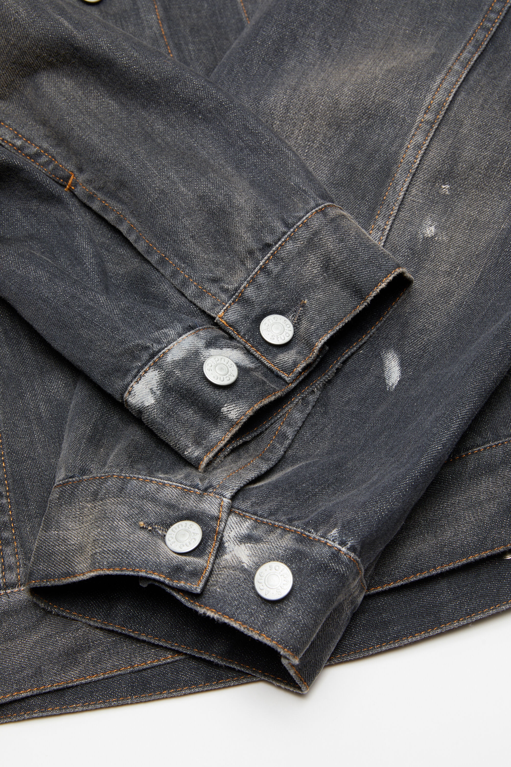 Denim jacket - Oversized fit - Black - 7