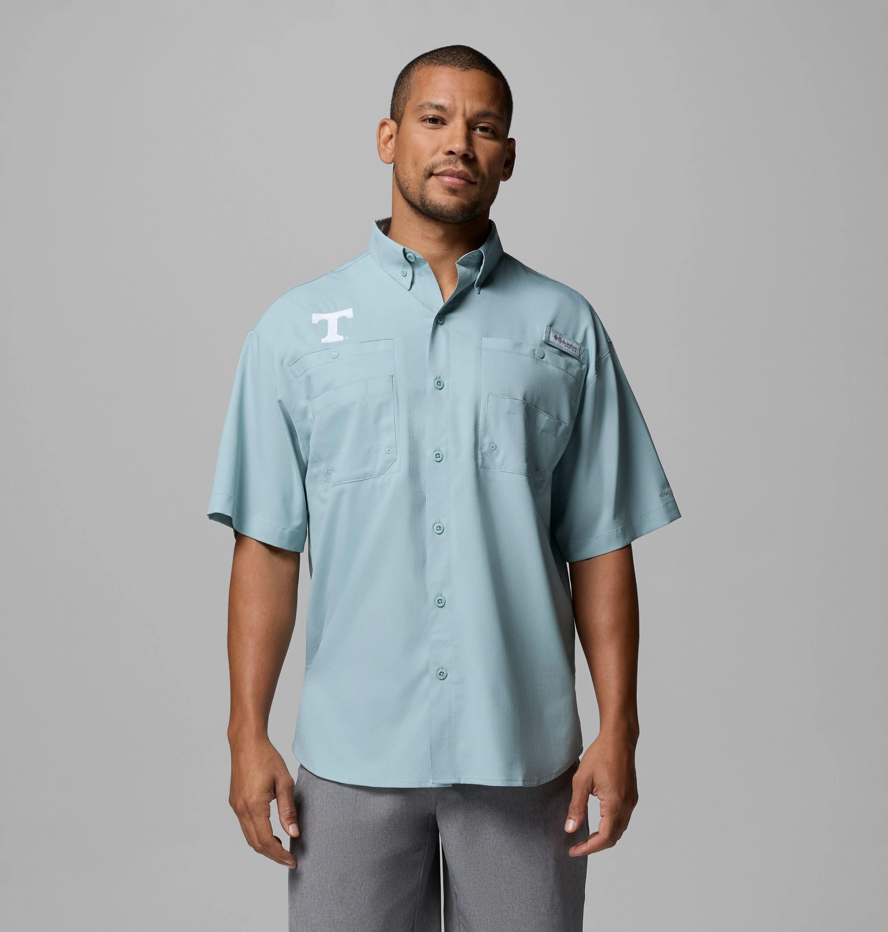 Men's Collegiate PFG Tamiami Short Sleeve Shirt - Tennessee - 1