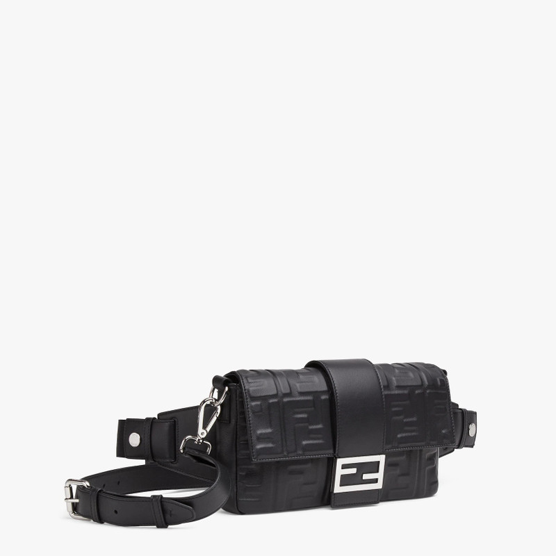 FENDI Black nappa leather bag outlook