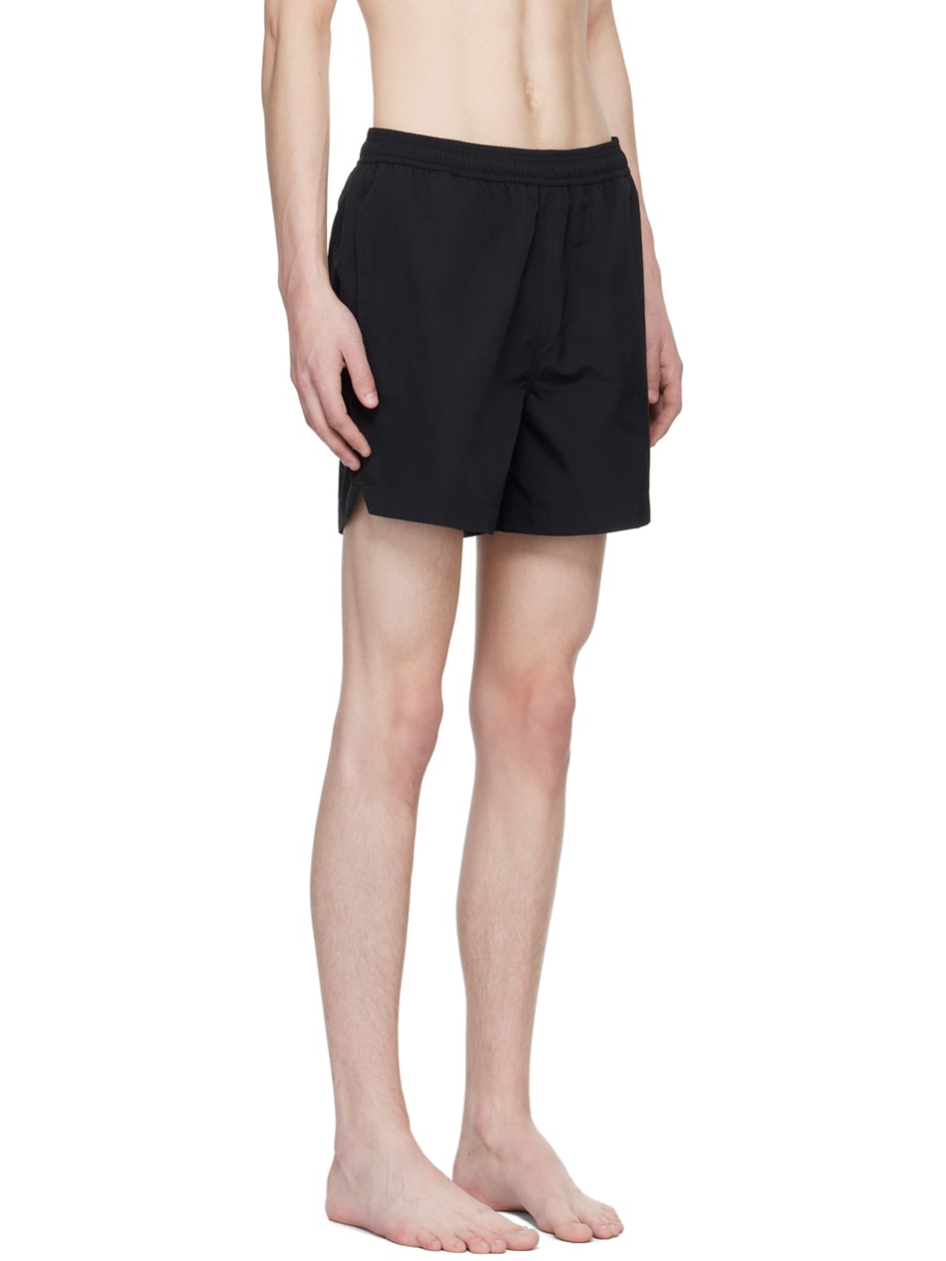 Black Essential Swim Shorts - 2