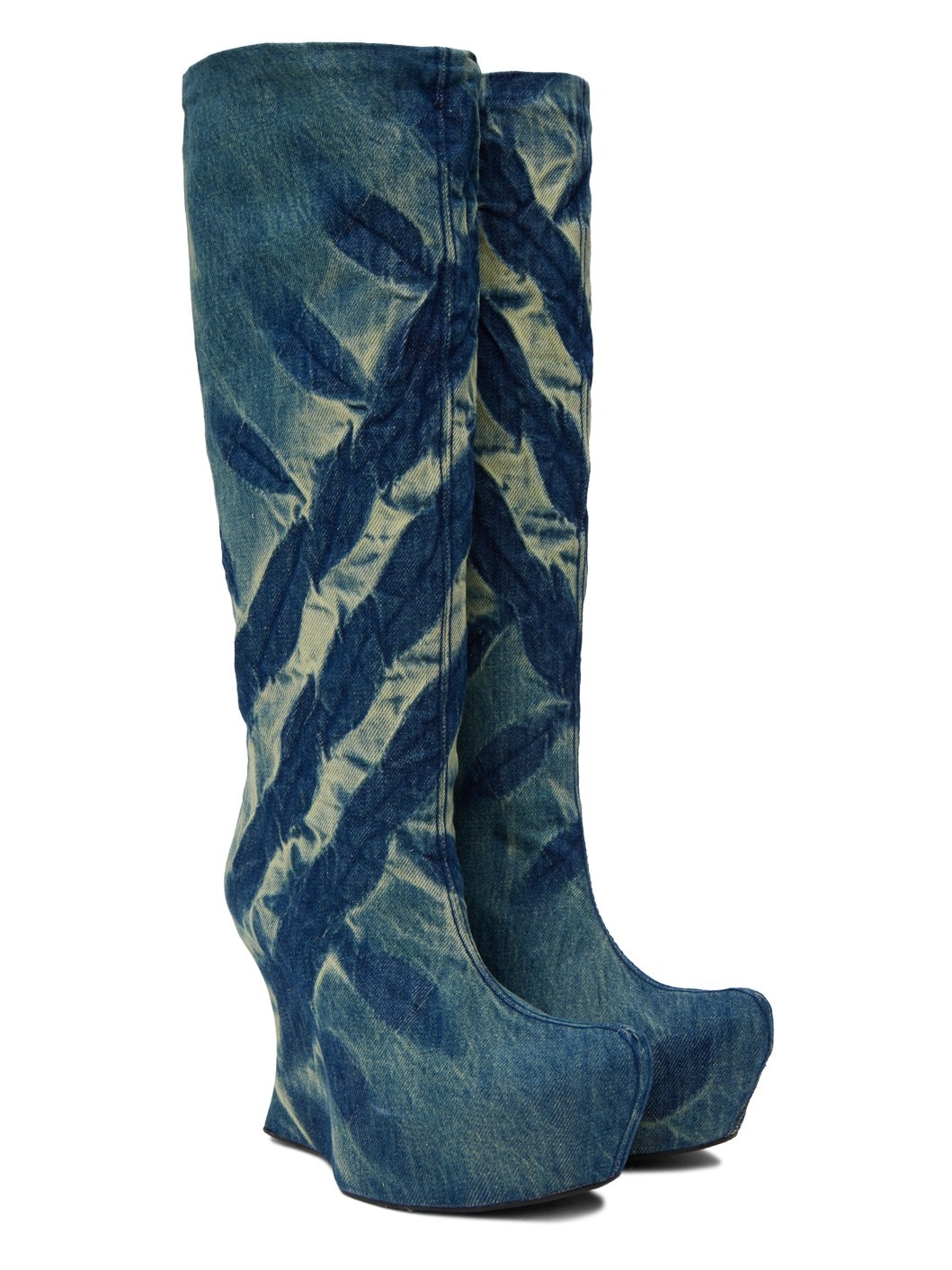 Blue Roadkill Boots - 4