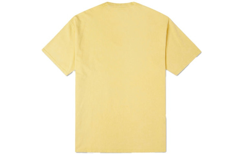 Converse Men's Converse Embroidered Sports Round Neck Short Sleeve Yellow 10020930-A06 outlook