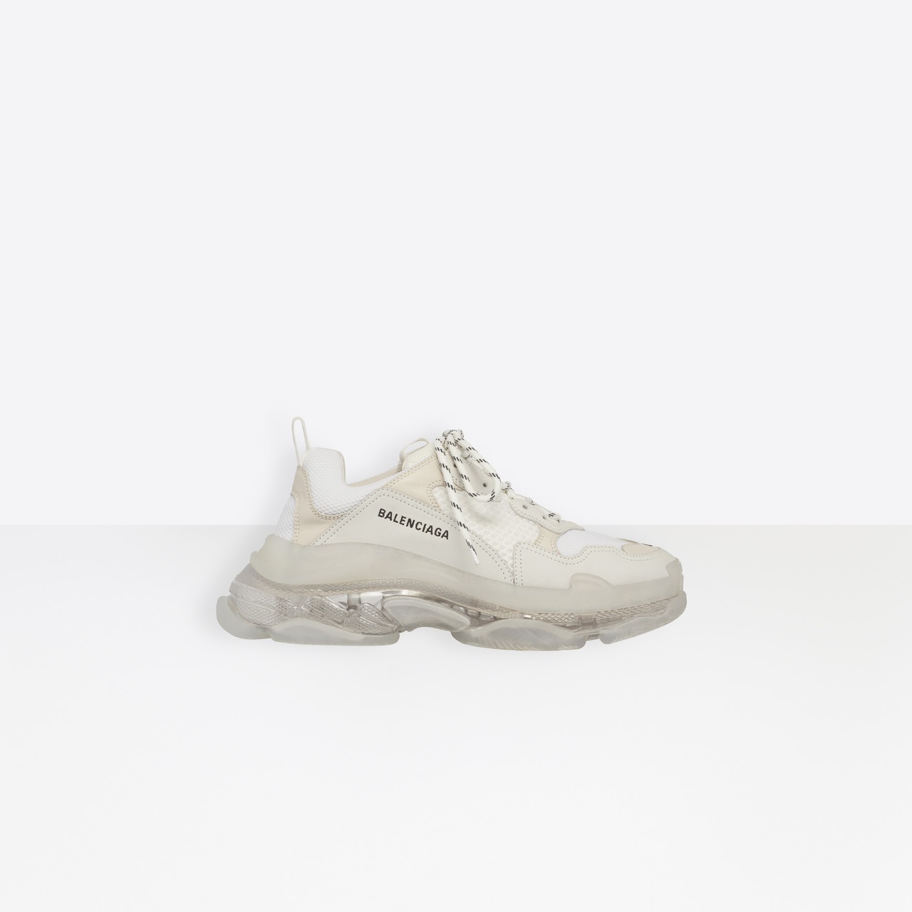 Triple S Clear Sole Sneaker - 1