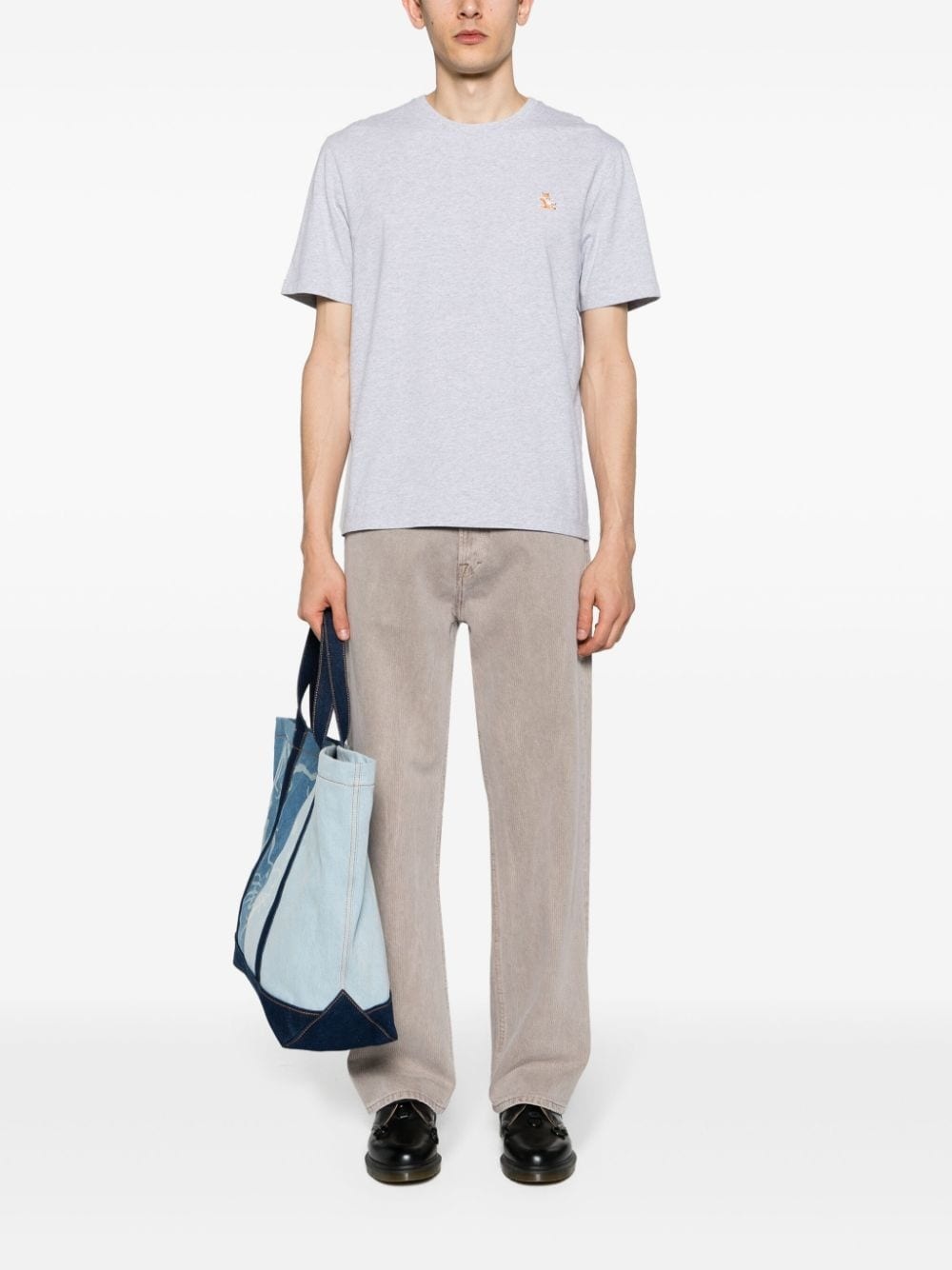 Chillax Fox-patch cotton T-shirt - 2
