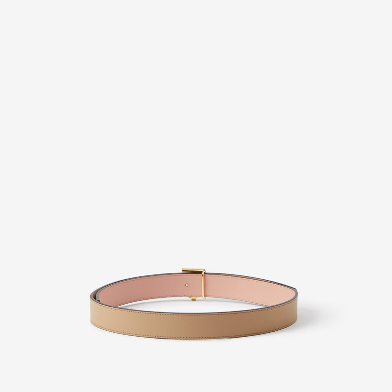 Burberry Leather Reversible TB Belt outlook