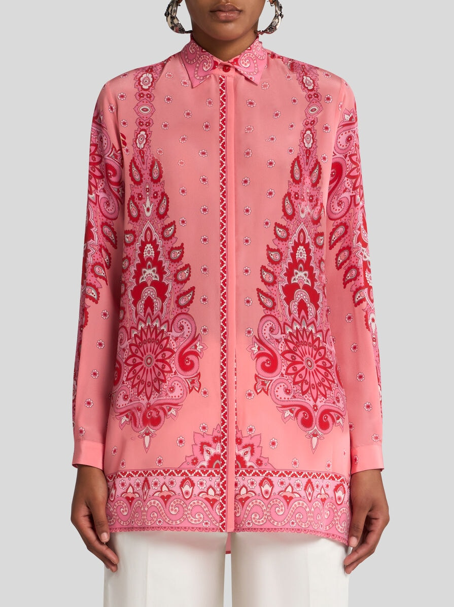 FLORAL, MEDALLION AND PAISLEY SHIRT - 2