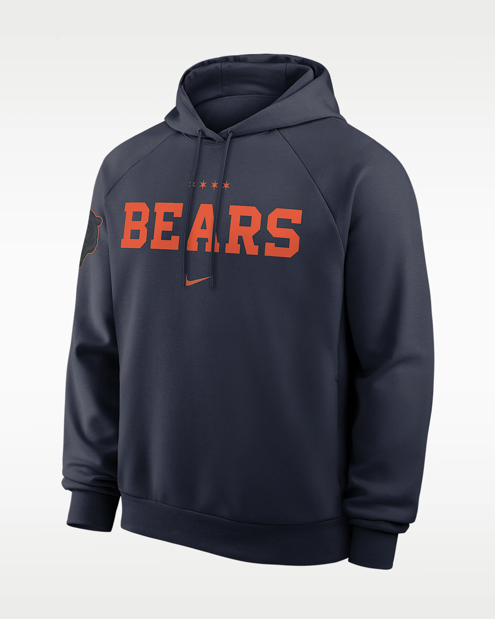 Chicago Bears Rivalries Collection Primary Men's Nike Dri-FIT NFL Pullover Hoodie - 1