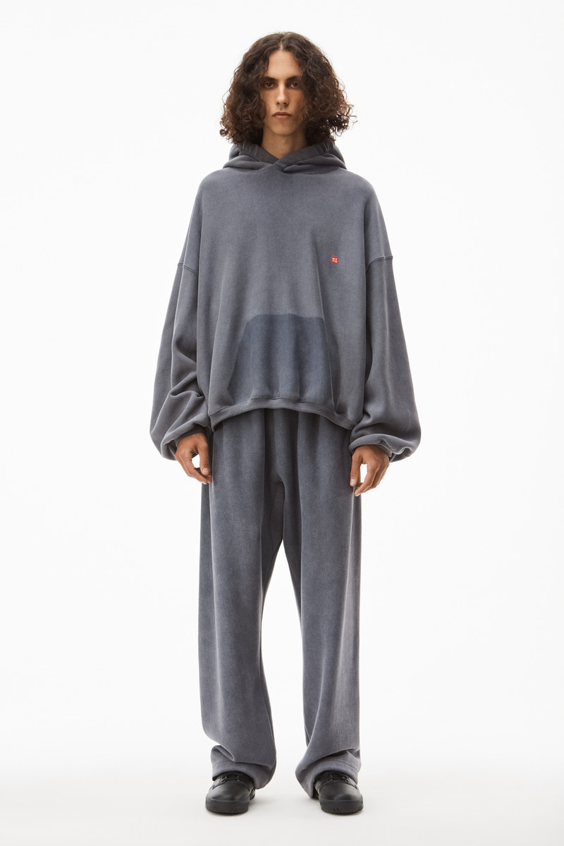 Alexander Wang HOODED SWEATSHIRT IN CLASSIC TERRY outlook