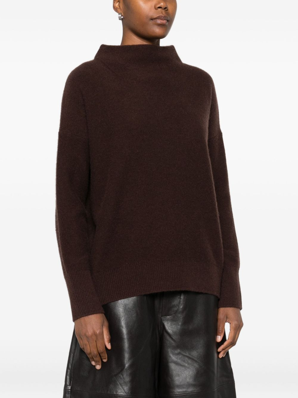 high-neck sweater - 3