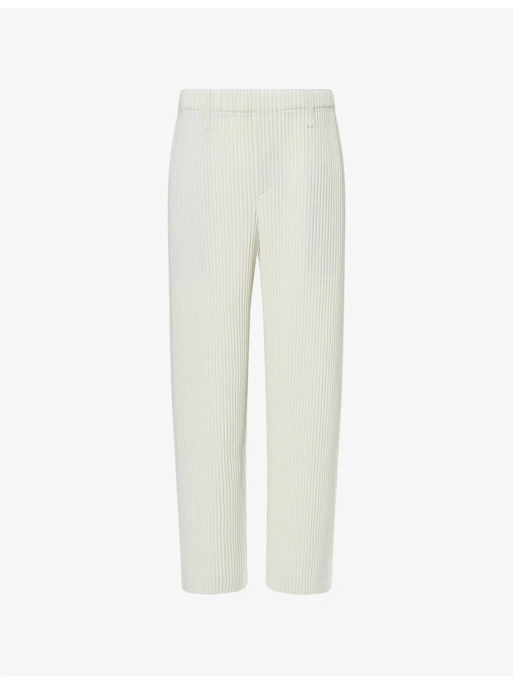 Tailored Pleats Straight-Leg Trousers - 1