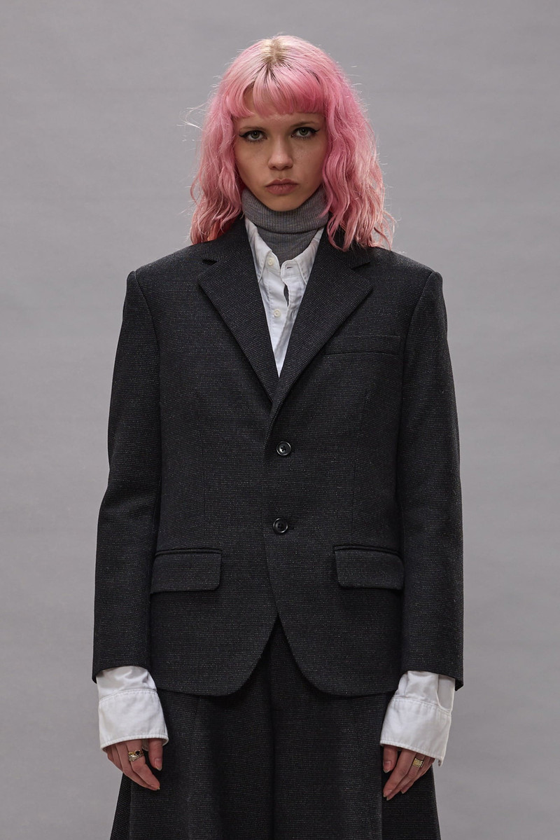 Boyfriend Notch Lapel Blazer 4