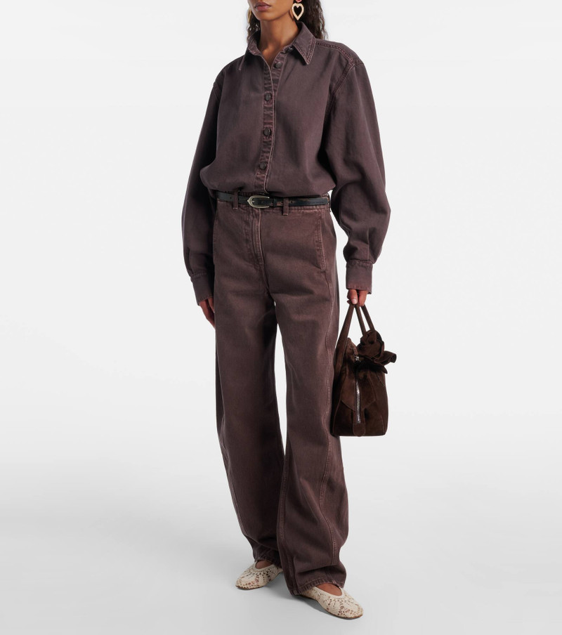MAGDA BUTRYM High-rise balloon jeans outlook