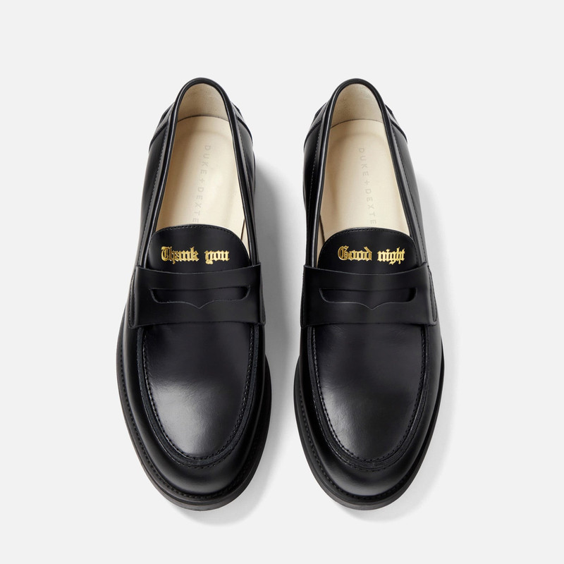 DUKE + DEXTER Wilde Thank You, Good Night Penny Loafer - Men's outlook