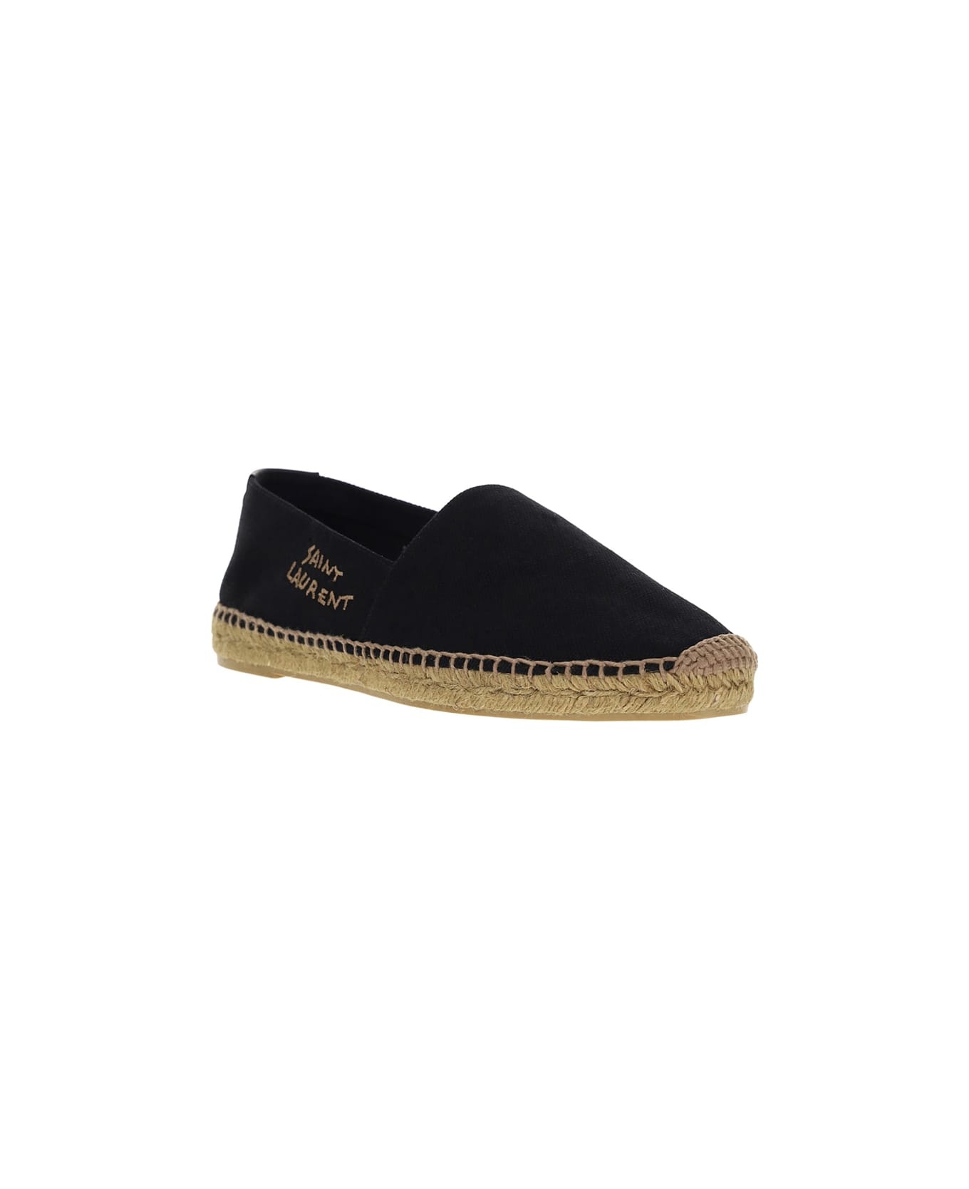 Canvas Espadrilles With Embroidery - 3