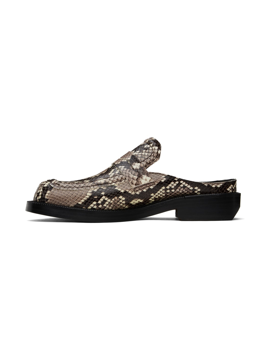 Brown Curve MU02 Slip-On Loafers - 3