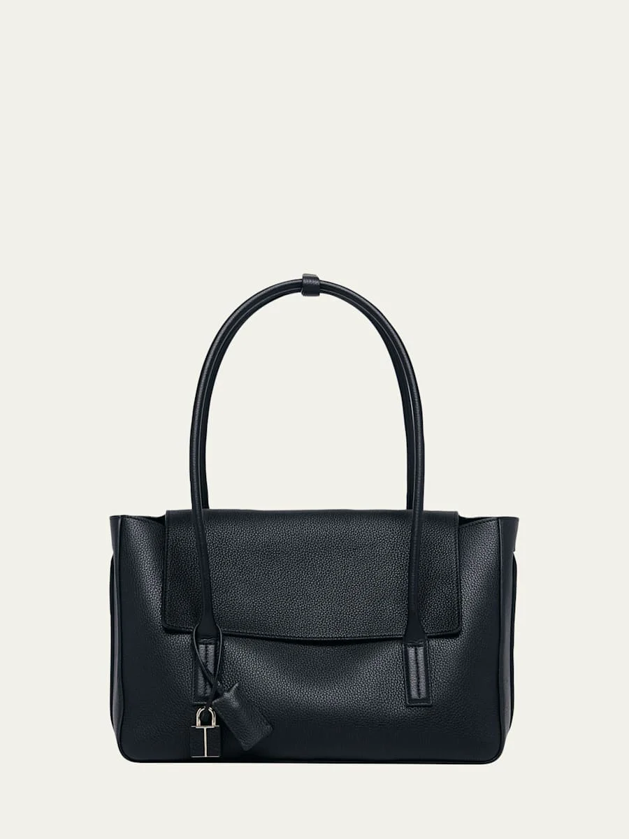 Eclipse Medium Leather Shoulder Bag - 1
