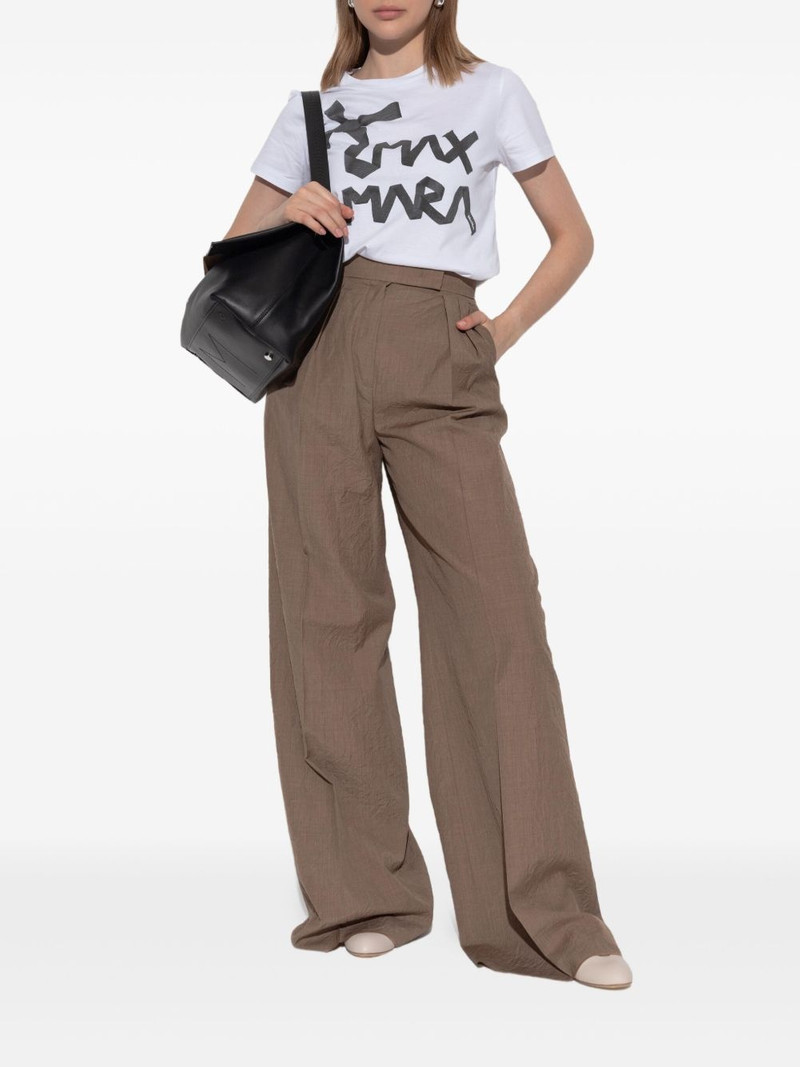 Max Mara logo-print T-shirt outlook