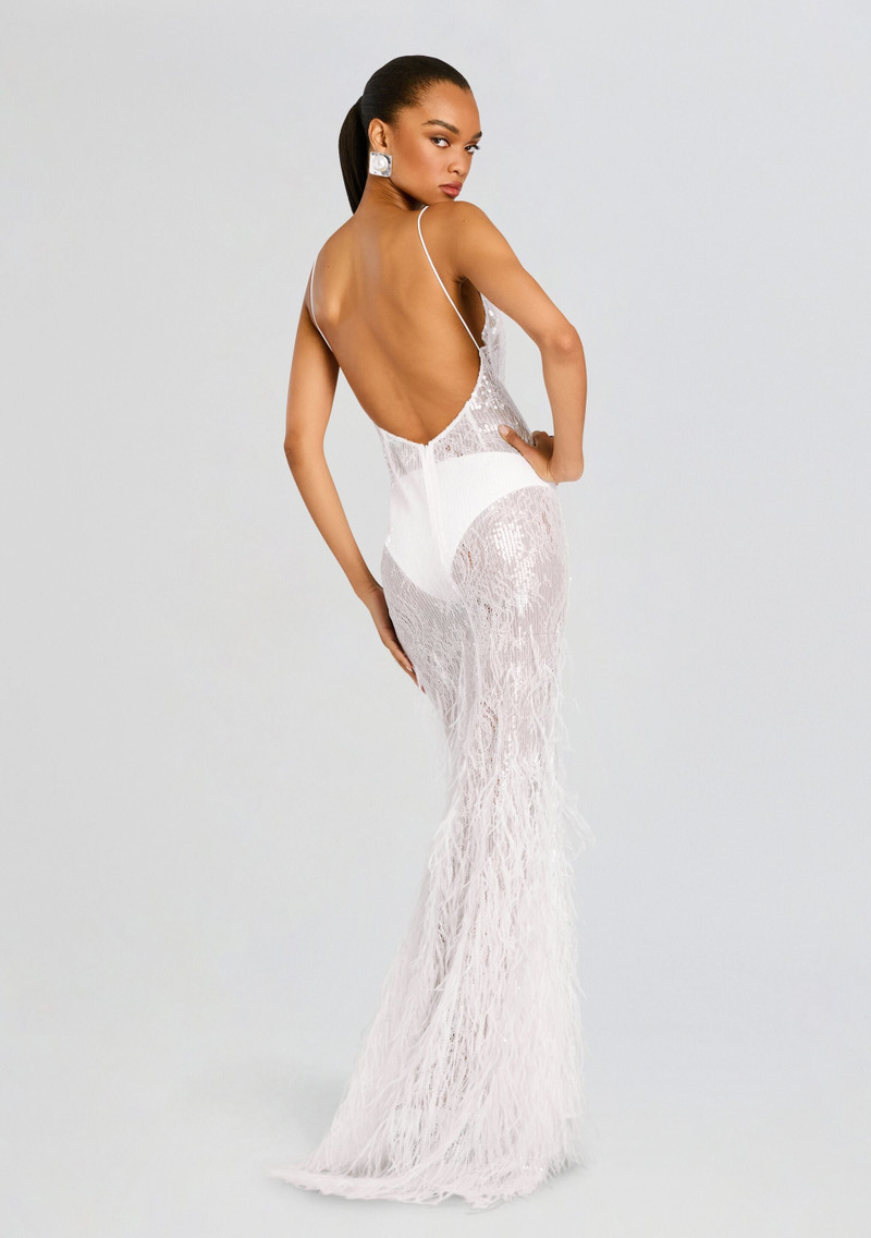 ODESSA SEQUIN 다른 DRESS 4