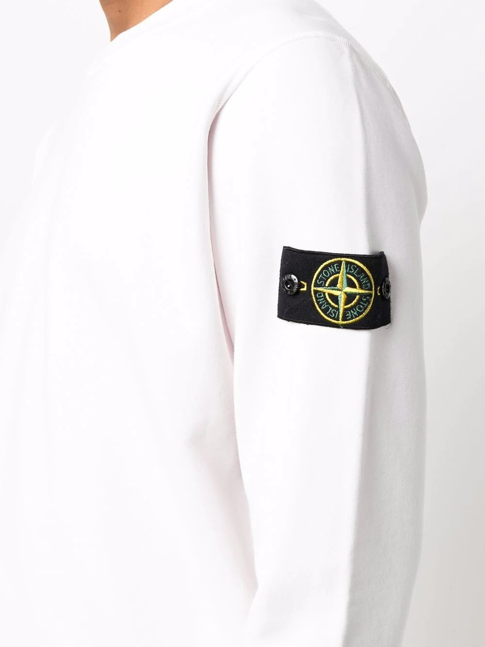 Compass badge crew-neck sweatshirt - 5