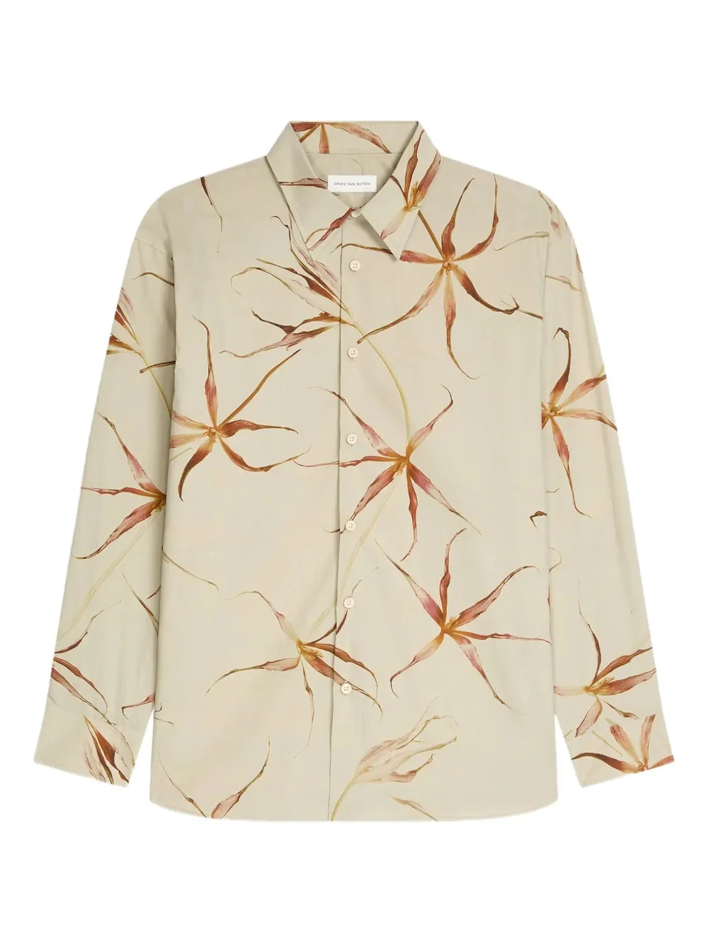 Dries Van Noten Men Croom 2005 M.W. Shirt Bei - 1
