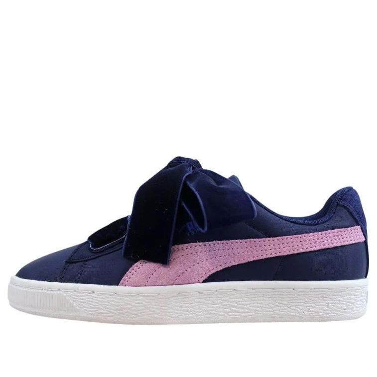 (WMNS) PUMA Basket Heart Nylon 'Blue Depths' 364954-01 - 1