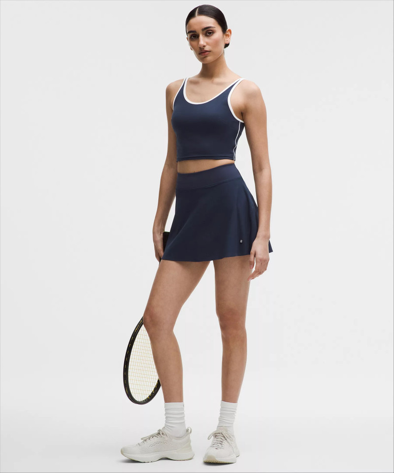 Scoop-Neck Cutout Tennis Tank Top *Medium Support, B/C Cup 3