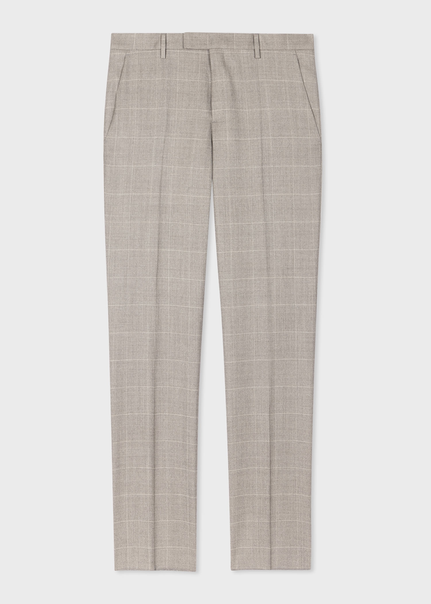 Multi-Check Wool Buggy-Lined Suit - 4