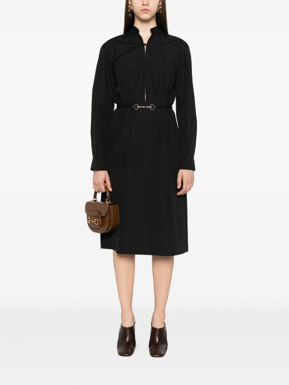 Cotton short dress - 4