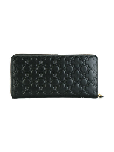 Comme Des Garçons embossed elongated wallet outlook