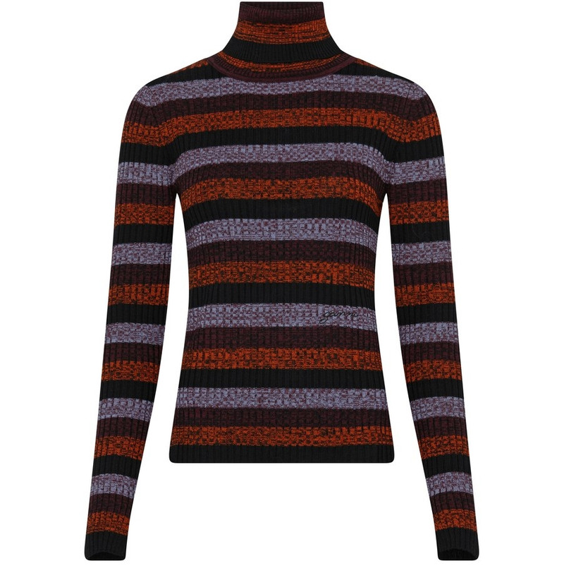 cut-out merino jumper - 1