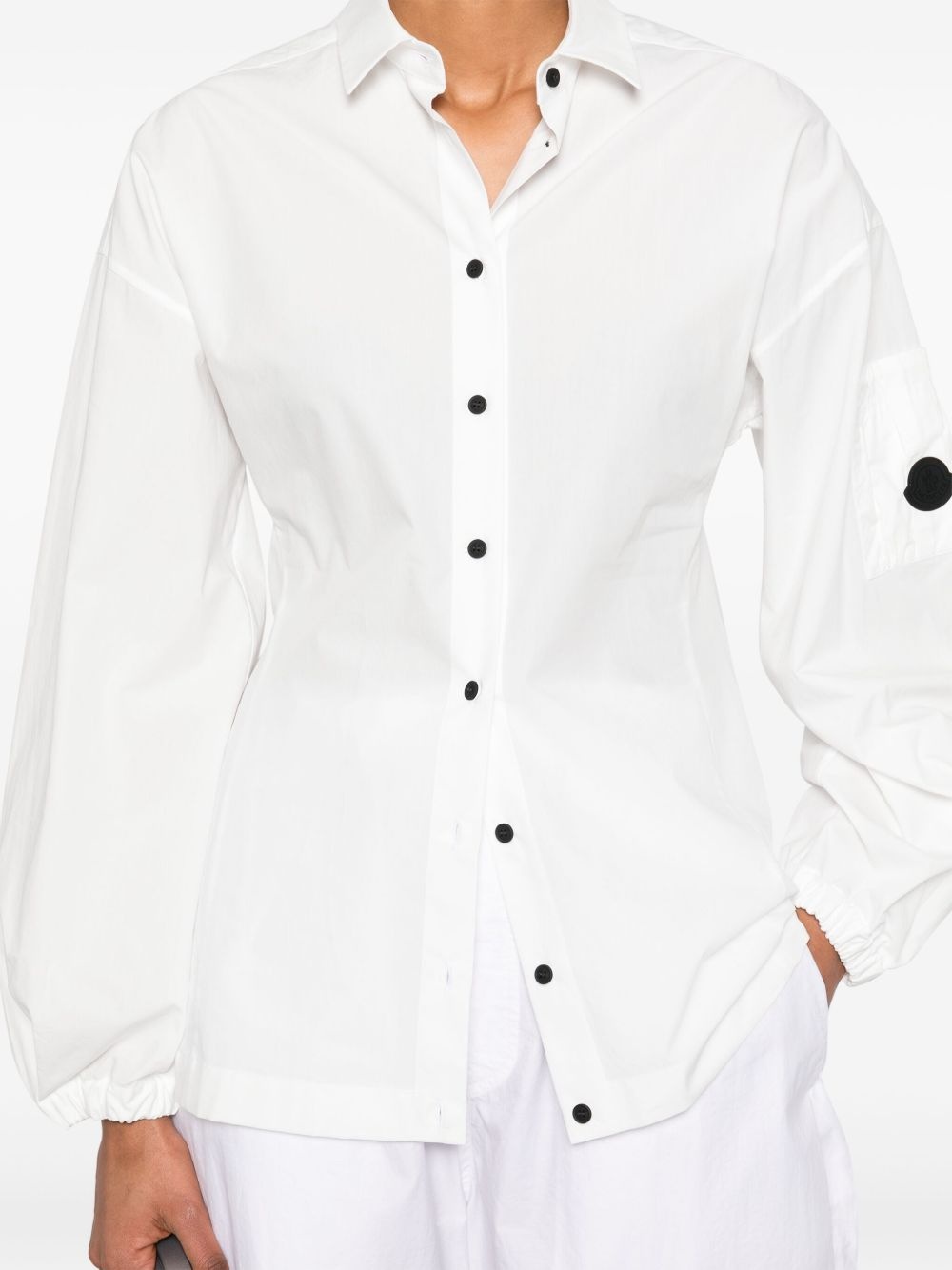 puff-sleeve shirt - 5