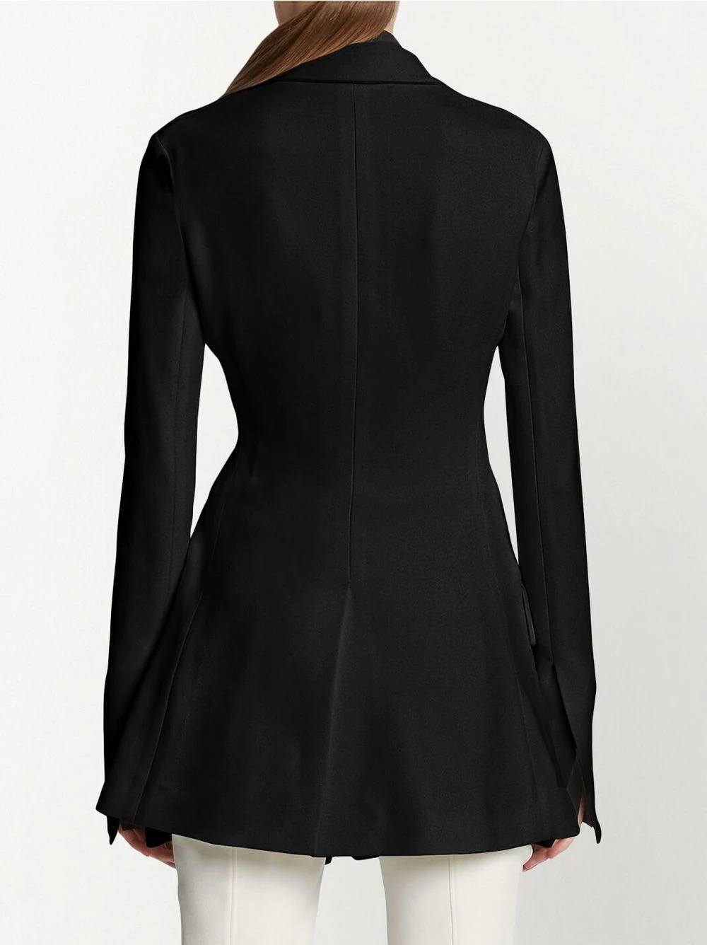 double-breasted peak-lapel blazer - 4