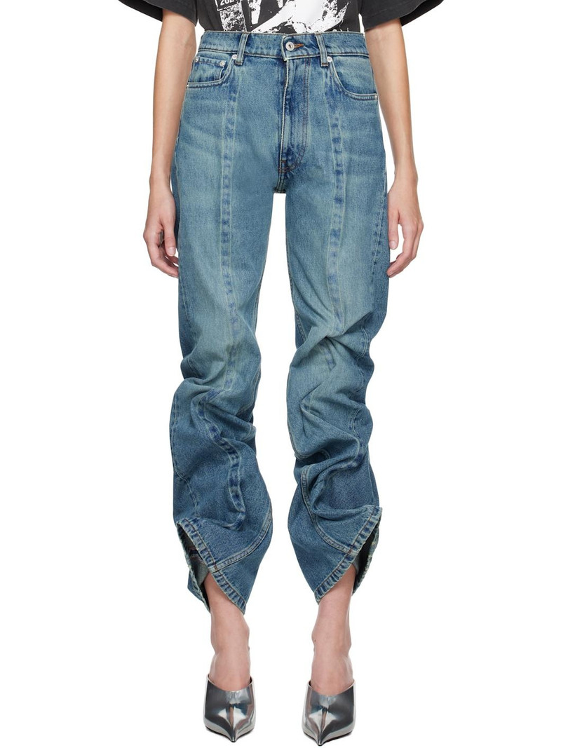 Indigo Wire Jeans 1