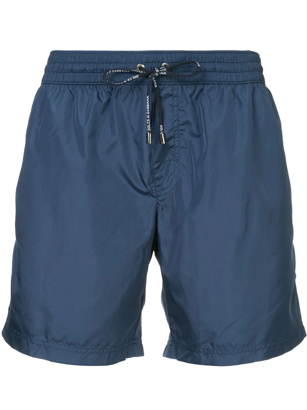 drawstring fitted swim-shorts - 1