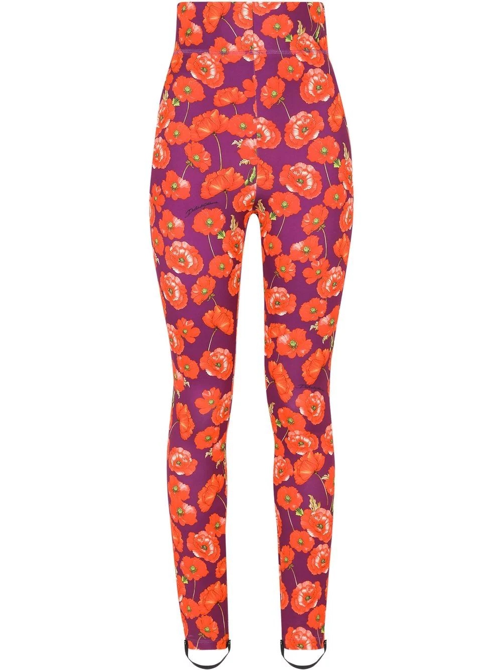 floral-print leggings - 1