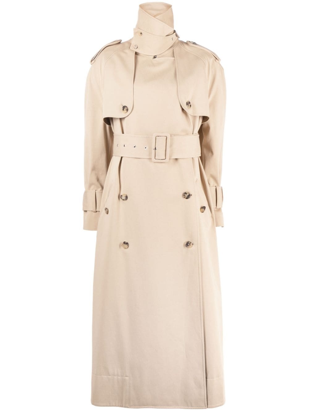 KHAITE Rennie belted trench coat | farfetch | REVERSIBLE