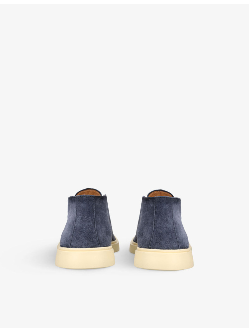 OFFICINE CREATIVE Bones slip-on suede boots outlook
